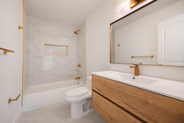 Bathroom, Interior, Marble Walls