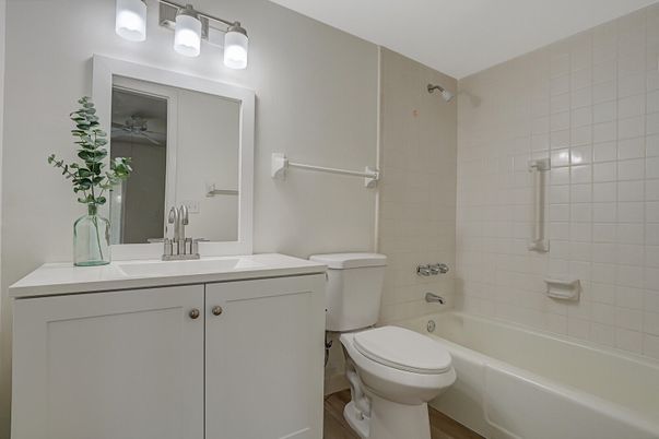 Bathroom, Interior, Wood Texture Flooring