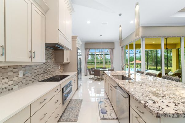 Dining room, Interior, Kitchen, Pendant Lights, Recessed Lighting