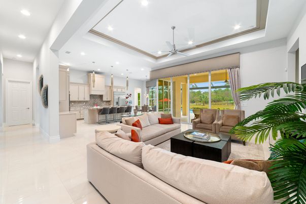 Interior, Kitchen, Living room, Pendant Lights, Recessed Lighting