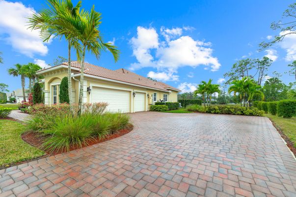 Attached, Backyard, Exterior, Facade, Mediterranean