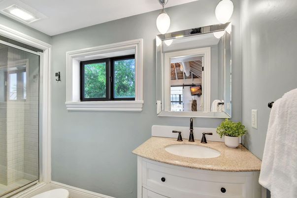 Bathroom, Glass Shower, Interior