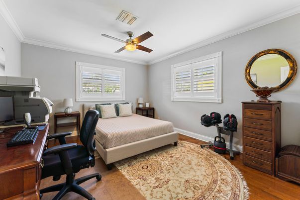 Bedroom, Home Office, Interior, Wood Texture Flooring