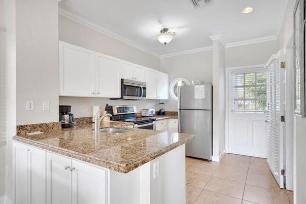 Interior, Kitchen, Recessed Lighting, Stainless Steel Appliances