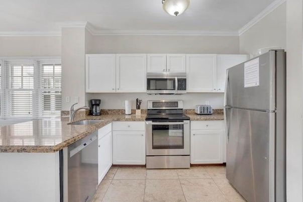 Interior, Kitchen, Stainless Steel Appliances