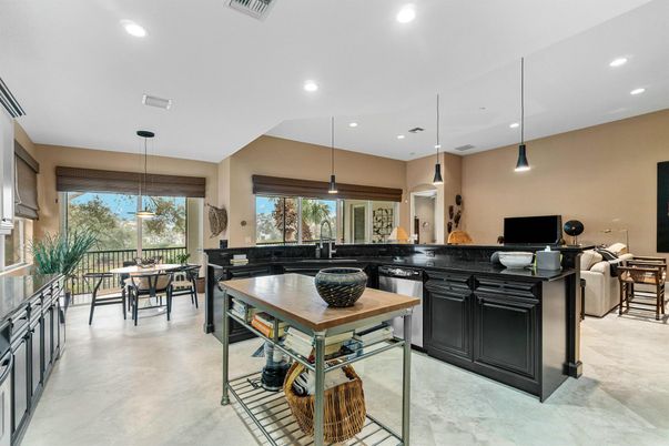 Dining room, Interior, Kitchen, Pendant Lights, Recessed Lighting