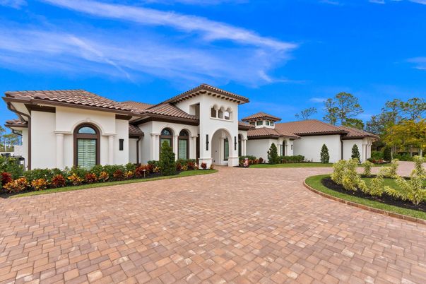 Backyard, Exterior, Facade, Mediterranean