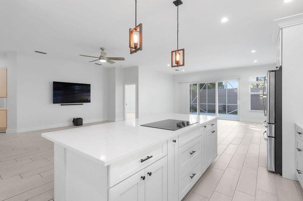 Interior, Kitchen, Pendant Lights, Recessed Lighting