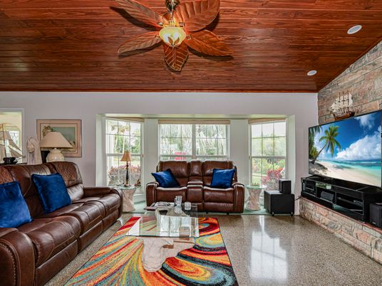 Interior, Living room, Stone Walls, Wooden Ceilings