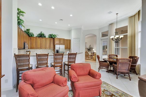 Chandelier, Dining room, Interior, Kitchen, Recessed Lighting
