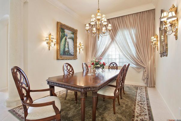 Chandelier, Dining room, Interior