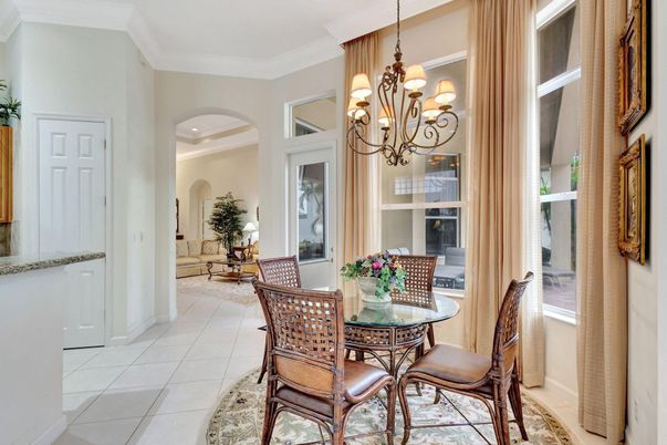 Chandelier, Dining room, Interior, Recessed Lighting