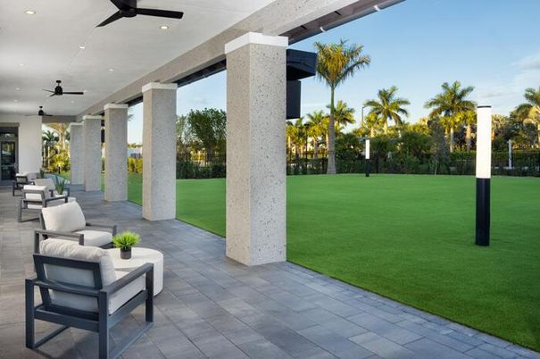 Backyard, Exterior, Recessed Lighting