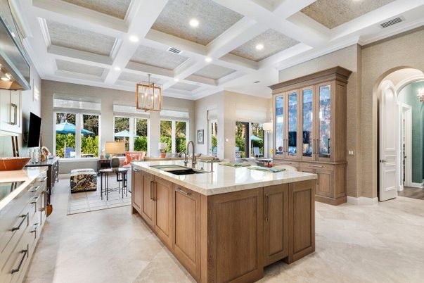 Interior, Kitchen, Pendant Lights, Recessed Lighting