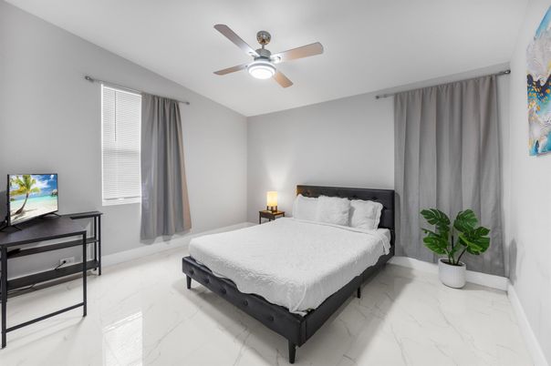 Bedroom, Interior, Marble