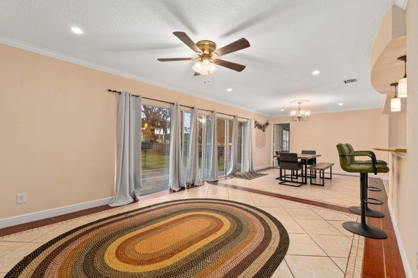 Chandelier, Dining room, Interior, Recessed Lighting