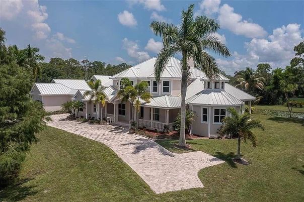 Attached, Backyard, Exterior, Facade, Farmhouse