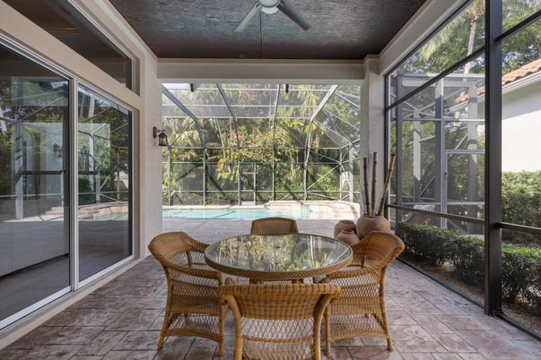 Dining room, Glass Ceilings, Interior, Pool, Sun Room