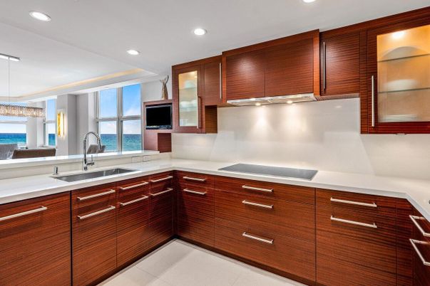 Interior, Kitchen, Pendant Lights, Recessed Lighting, Water