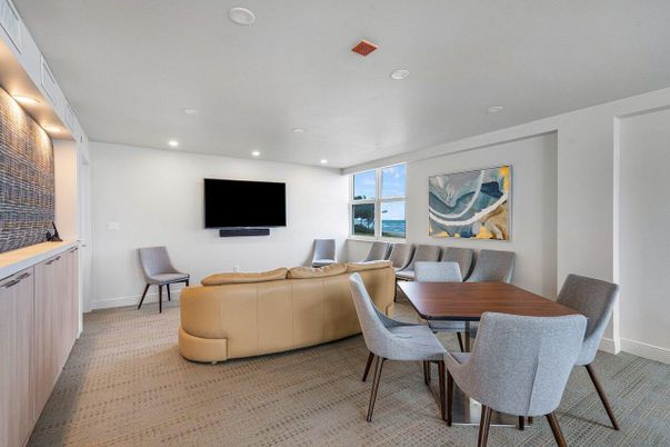 Dining room, Interior, Living room, Recessed Lighting