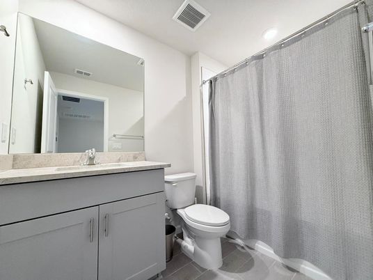 Bathroom, Interior, Recessed Lighting