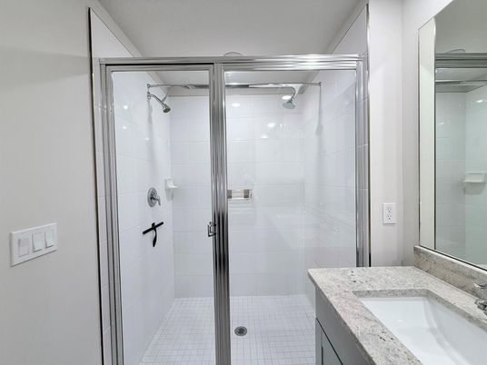 Bathroom, Glass Shower, Interior