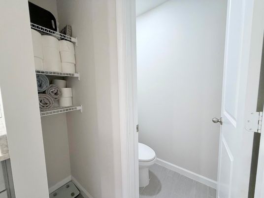 Bathroom, Interior, Wood Texture Flooring