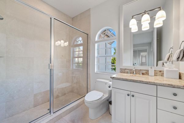 Bathroom, Glass Shower, Interior