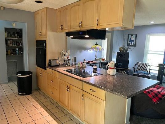 Dining room, Interior, Kitchen, Recessed Lighting
