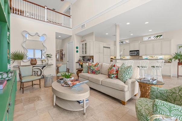 Interior, Kitchen, Living room, Recessed Lighting