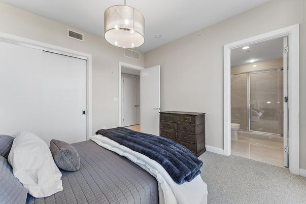 Bathroom, Bedroom, Glass Shower, Interior, Recessed Lighting