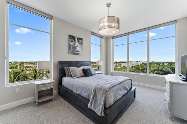Bedroom, Interior, Pendant Lights