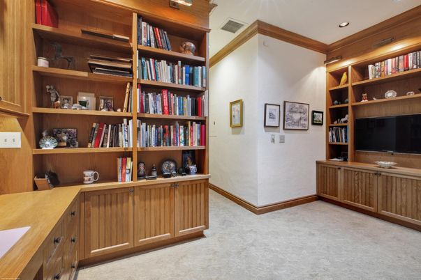 Home Office, Interior, Recessed Lighting