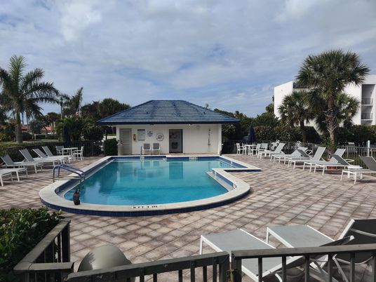 Exterior, Pool, Solar Panels