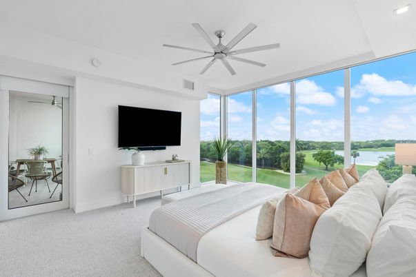 Bedroom, Interior, Recessed Lighting, Water