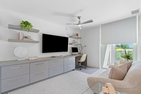 Home Office, Interior, Living room