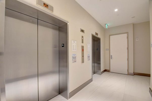Elevator, Interior, Recessed Lighting