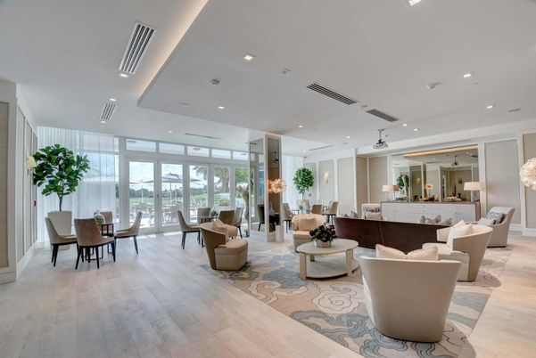 Dining room, Interior, Living room, Recessed Lighting, Wood Texture Flooring