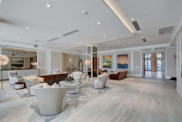 Dining room, Interior, Living room, Recessed Lighting, Wood Texture Flooring