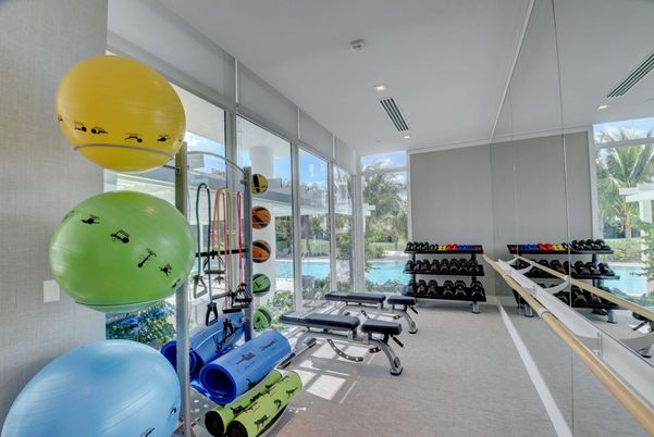 Fitness Equipment, Interior, Recessed Lighting, Water