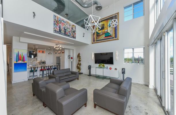 Interior, Kitchen, Living room, Pendant Lights