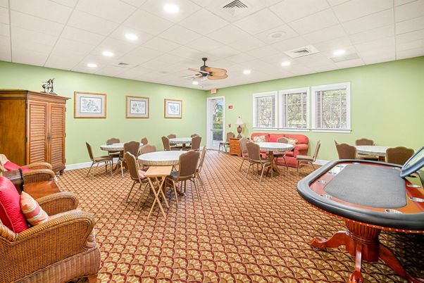 Dining room, Game Room, Interior, Recessed Lighting