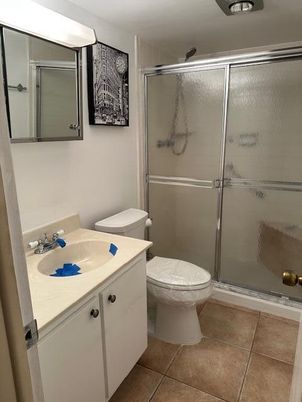 Bathroom, Glass Shower, Interior