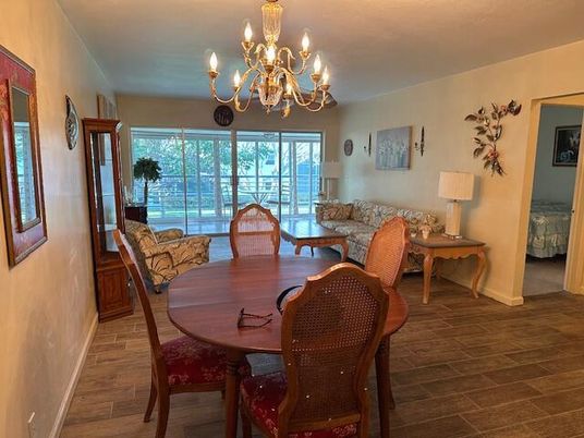 Chandelier, Dining room, Interior, Living room, Wood Texture Flooring