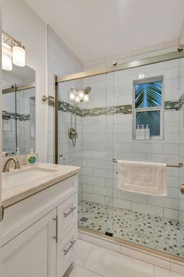 Bathroom, Glass Shower, Interior