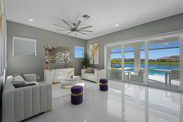 Interior, Living room, Recessed Lighting, Water