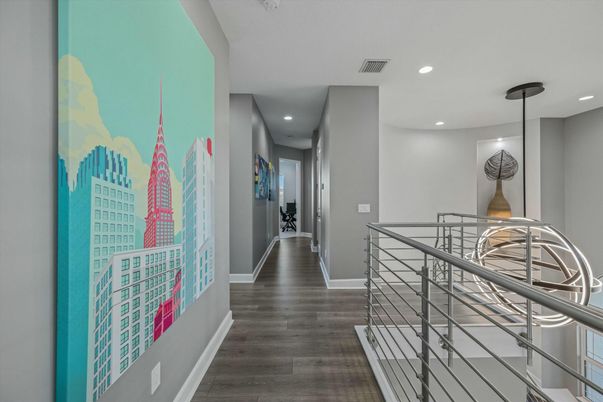 Interior, Recessed Lighting, Wood Texture Flooring
