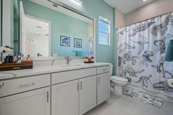 Bathroom, Interior, Recessed Lighting