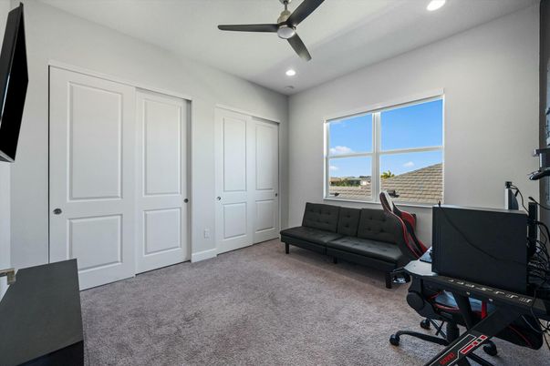 Home Office, Interior, Recessed Lighting