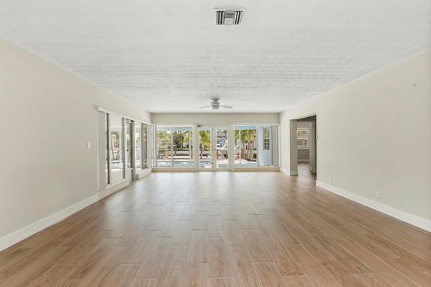 Empty room, Interior, Wood Texture Flooring